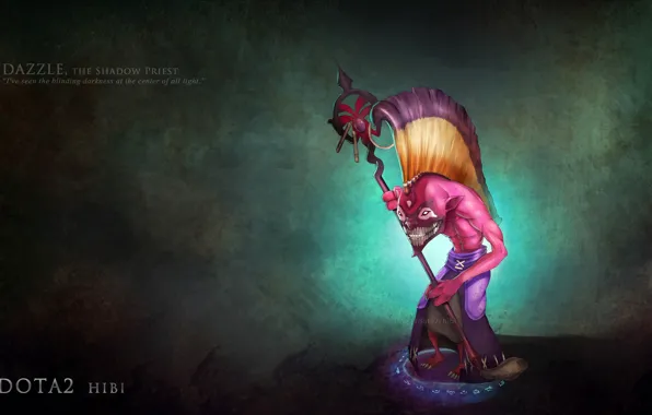 The game, dota 2, priest, dazzle