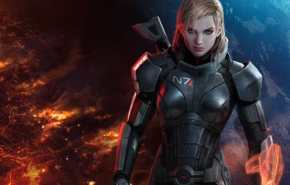 Picture earth, effect, shepard, the reapers, Shepard, mass, effect, mass