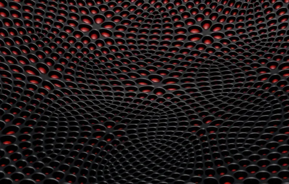 Red, network, black, holes