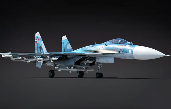 USSR, Su-33, Carrier-based fighter, OKB P. O. Sukhoi