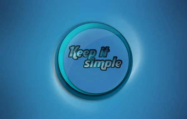 Picture simple, wallpaper, blue, background, Minimalism, keep