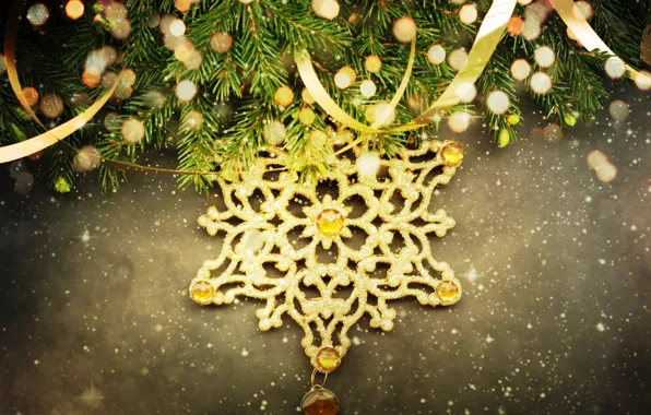 Picture decoration, tree, Christmas, snowflake, decoration, xmas, Merry, Christmas. New Year
