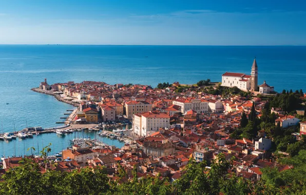 Sea, Slovenia, Jadran, Pirani