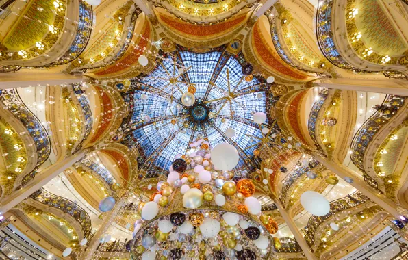 Holiday, Paris, balloons, Ile-de-France