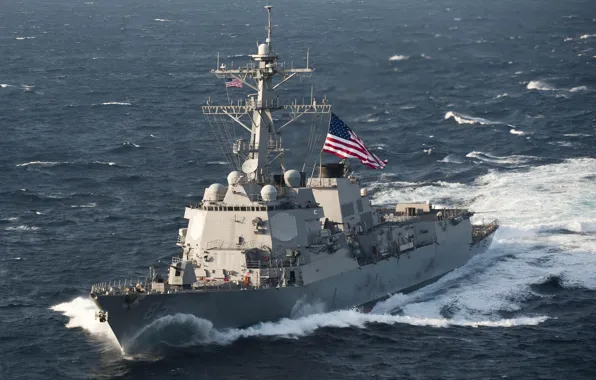 USA, Navy, USS McCampbell, type "Arleigh Burke", DDG 85, asments URO