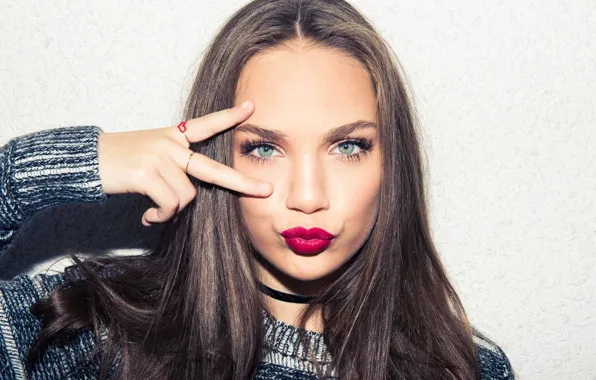Pose, portrait, makeup, actress, model, dancer, Maddie Ziegler, Maddie Ziegler