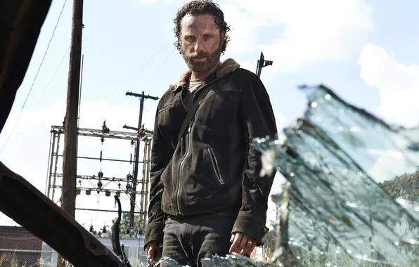 Look, The walking dead, Andrew Lincoln, Rick Grimes