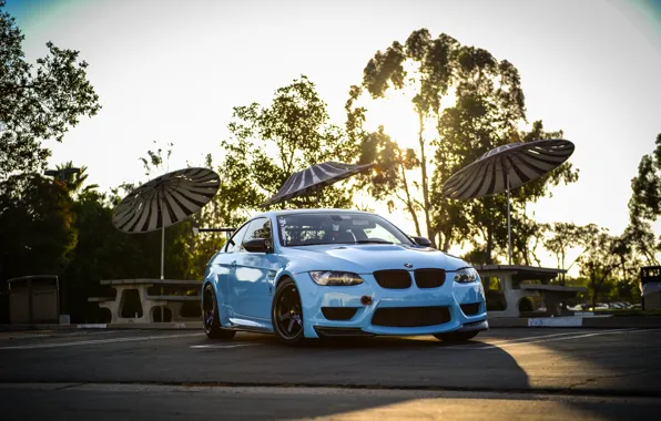 BMW, BMW, white, E92