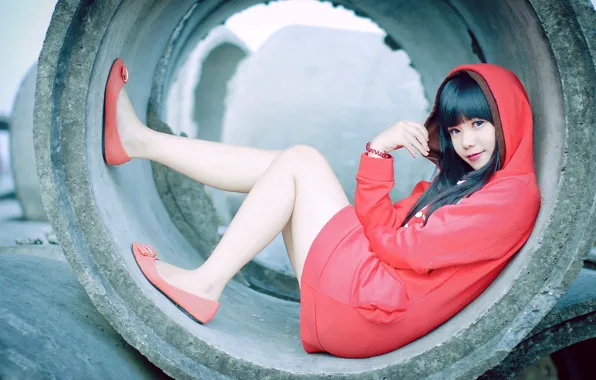 Girl, Legs, Beautiful, Sexy, Asian, Beauty, Background, Cute