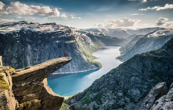 Picture Norway, Kung Fu, The Troll's Tongue, Trolltunga
