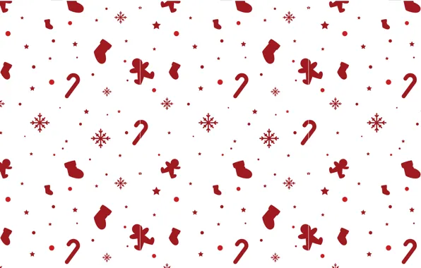 Snowflakes, holiday, graphics, men, texture, Christmas, red, white background