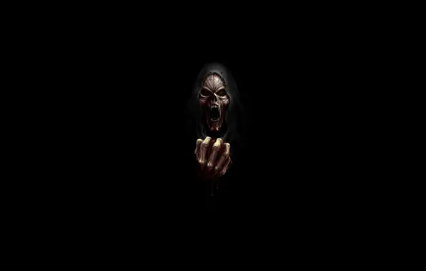 Monster, Mouth, The demon, Fantasy, Monster, Art, Art, Fiction