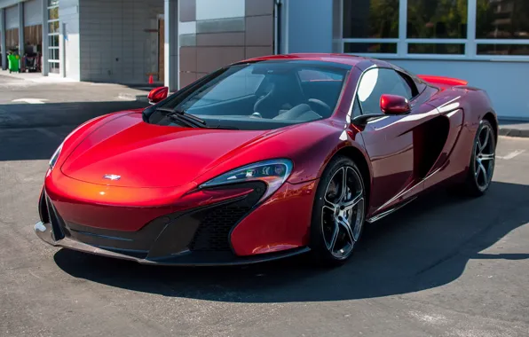 Picture Red, mclaren, Spider, Volcano, 650S