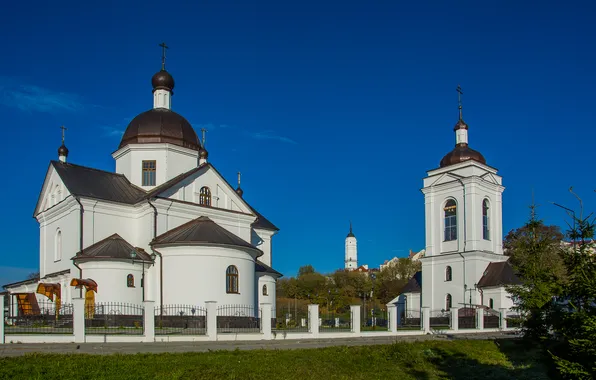 Landscape, Church, architecture, town hall