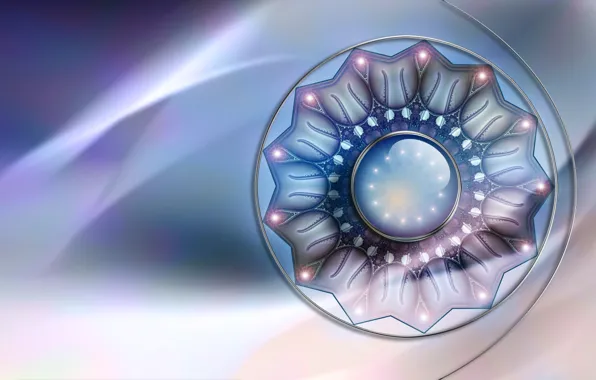 Wave, stars, line, circles