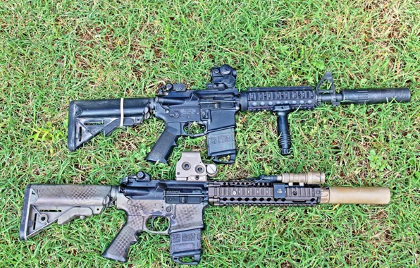 Picture weapons, rifle, AR-15, assault