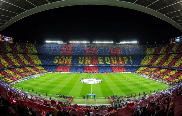 Picture Camp Nou, FC Barcelona, Champions League 2012-13, FC Barcelona - AC Milan