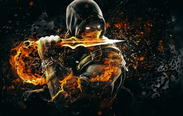 Wallpaper magic, Spawn, Spawn, Mortal Kombat 11, MK 11, Mortal Kombat 11  for mobile and desktop, section игры, resolution 1920x1080 - download