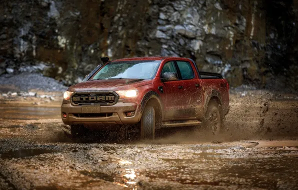 Picture light, squirt, earth, Ford, dirt, pickup, Storm, dampness