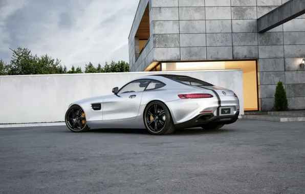Picture Mercedes-Benz, AMG, Wheelsandmore, Silver, Rear, Tuned, 600HP