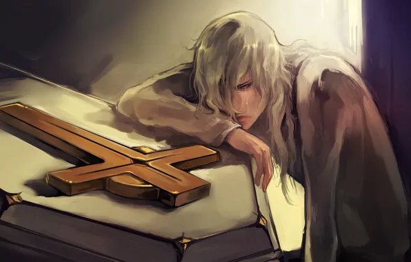 Cross, anime, vampire, guy, manga, Noblesse, The nobility