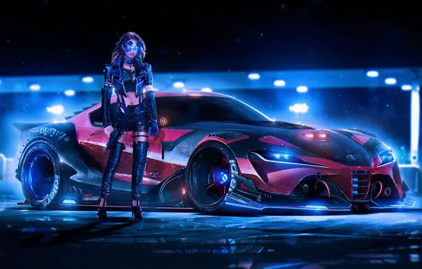 Picture Toyota, Naomi, Art, Tuning, Future, FT-1, by Khyzyl Saleem