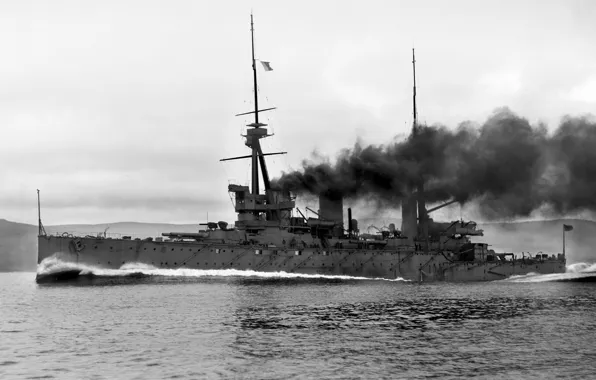 Retro, England, cruiser, HMS Inflexible