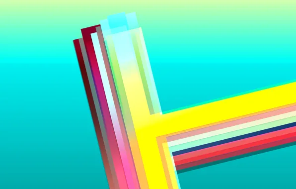 Picture light, line, strip, color, texture, the volume, layer