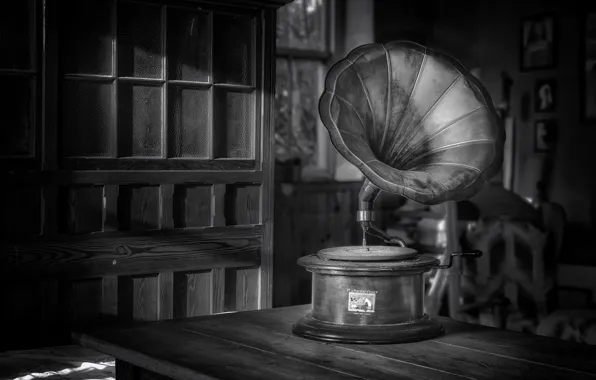Music, background, gramophone