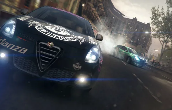 Race, game, alfa romeo, race, Tuning, racing, Grid 2, driver