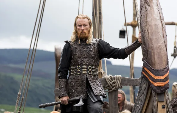 Picture the series, Vikings, The Vikings, Torbjørn Harri, Jarl Borg, Thorbjørn Harr