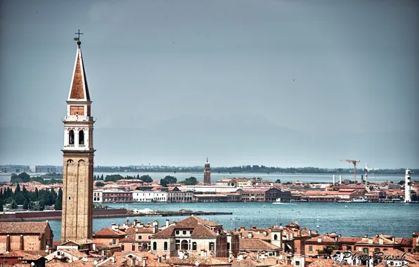The city, building, home, Italy, Venice