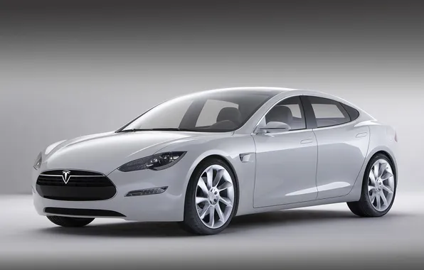 Picture supercar, sedan, Tesla
