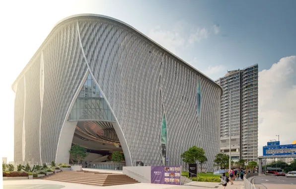People, construction, stage, architecture, Xiqu Theatre - Hong Kong