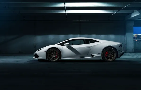 Car, white, hq Wallpapers, Lamborghini Huracan