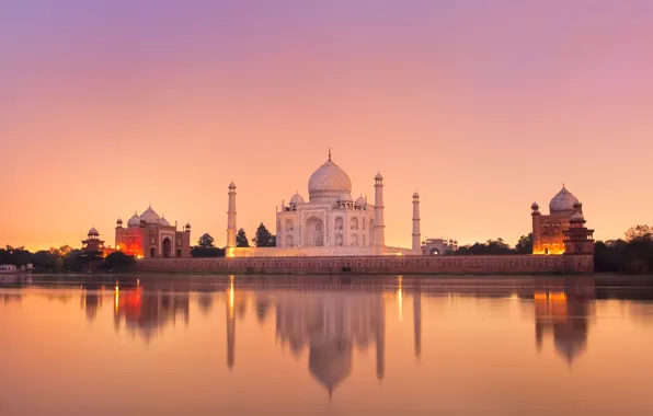 Picture castle, India, monument, temple, Taj Mahal, The Taj Mahal, Agra, India