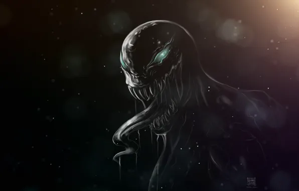 Language, Teeth, Marvel, Venom, Venom, Symbiote, Creatures, Venom Fanart