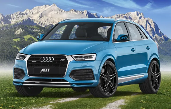 Audi, Blue, Design, Tuning, ABBOT