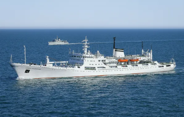 Ship, Admiral Vladimirsky, oceanographic research