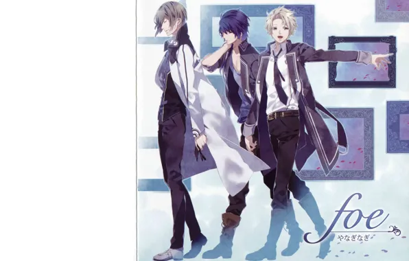 Tie, form, three, art, students, visual novel, teita language, norn9