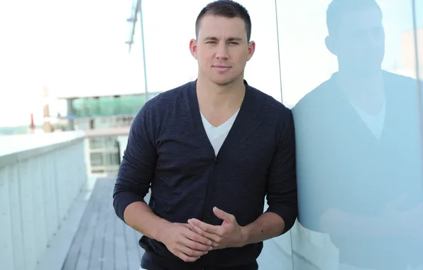 Face, male, jacket, Channing Tatum, Channing Tatum