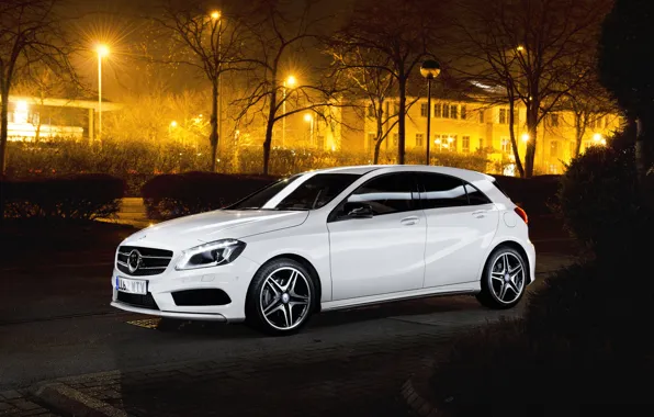 Mercedes, Benz, white, AMG, 200, CDi, A Class