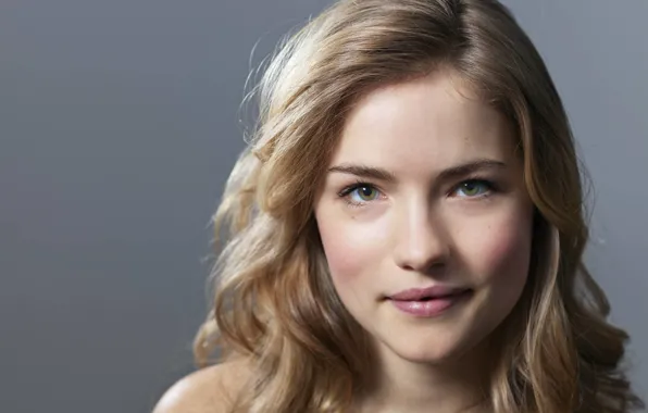 Picture pose, portrait, makeup, actress, Willa Fitzgerald, Willa Fitzgerald