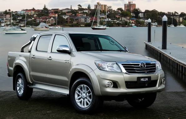 Japan, Grey, Wallpaper, Japan, Toyota, Car, Pickup, Auto