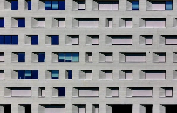 Picture building, home, window, opening