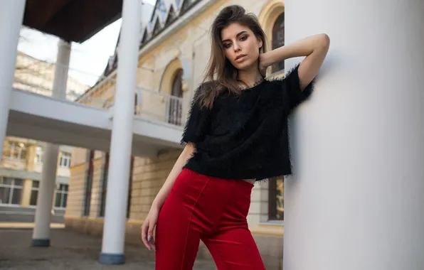 Girl, makeup, Dmitry Shulgin