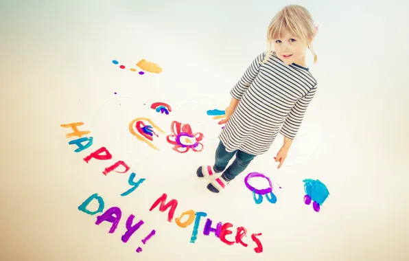Picture Colours, Painting, Mothers Day
