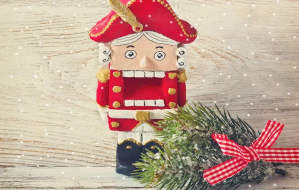 Picture winter, snow, toy, new year, Christmas, Christmas, winter, snow