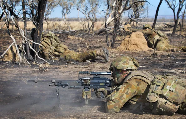 Weapons, army, soldiers, Australian Army