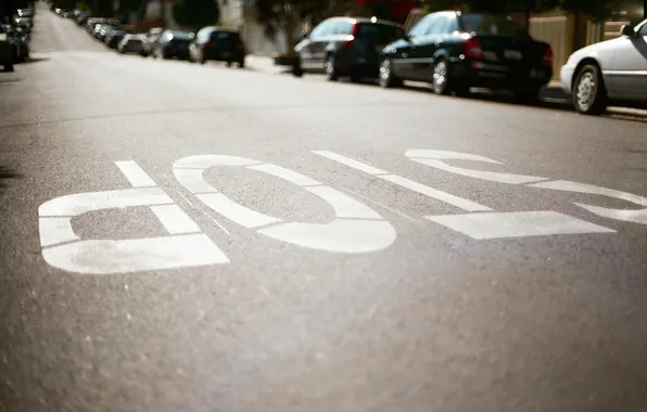 Road, the city, street, stop, stop